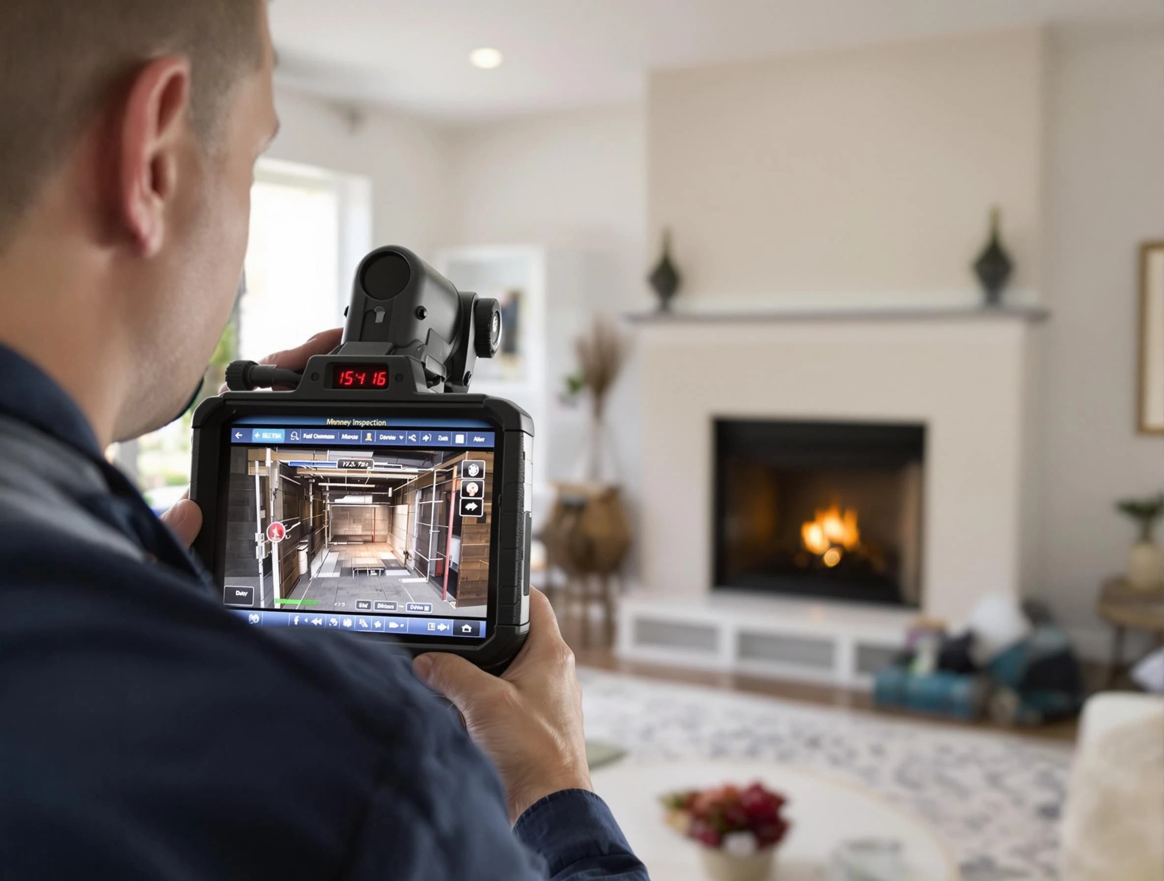 Sun City Chimney Sweep conducting a thorough chimney inspection in Sun City, AZ