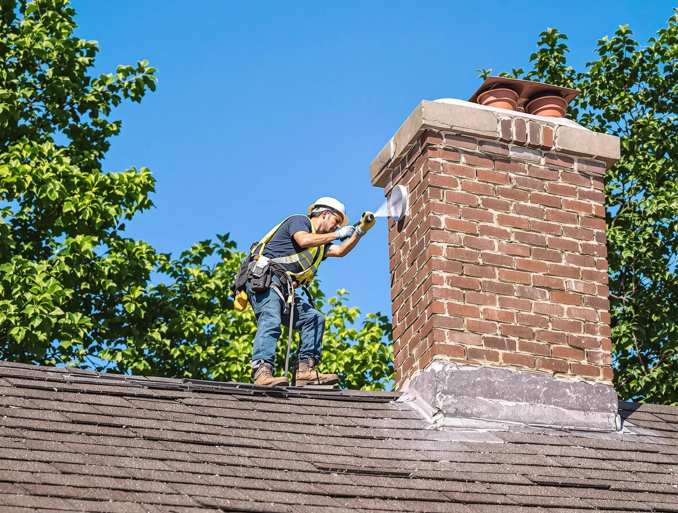 Sun City Chimney Sweep performing an inspection with advanced tools in Sun City, AZ