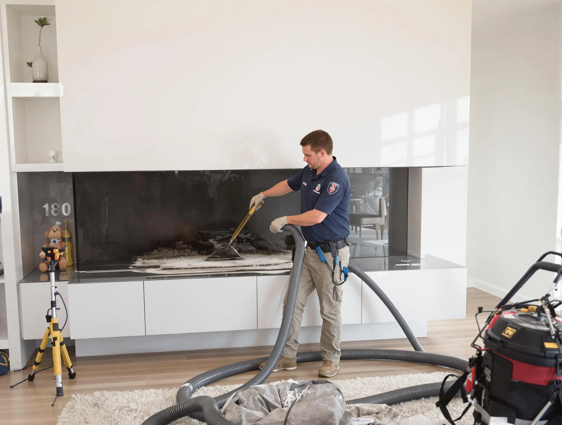 Sun City Chimney Sweep technician providing chimney sweeping services in Sun City, AZ