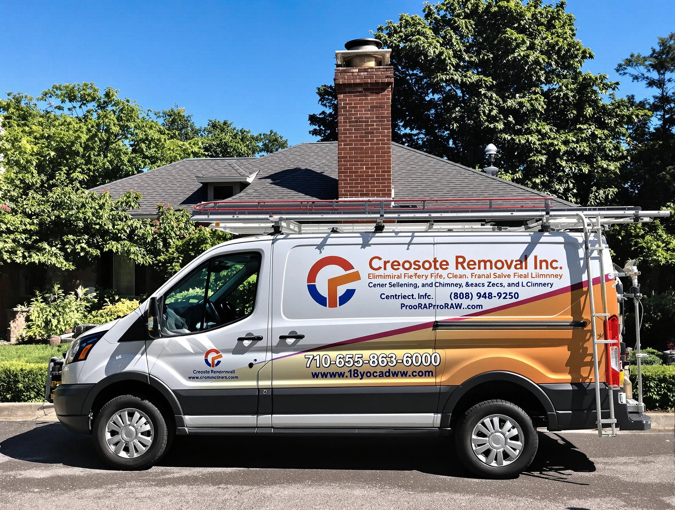 Sun City Chimney Sweep technician removing creosote safely in Sun City, AZ